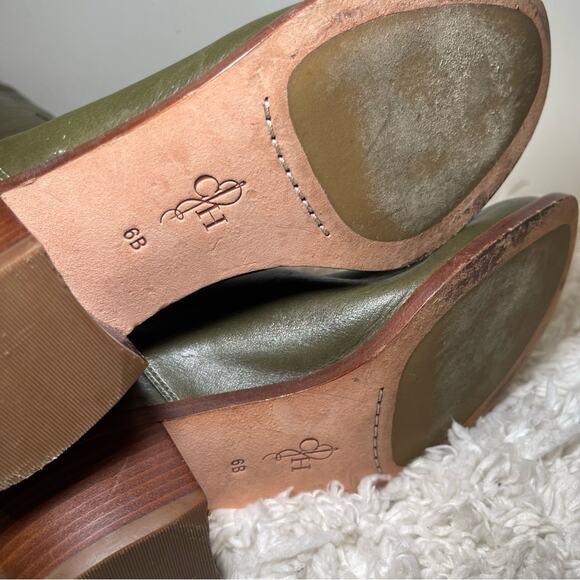 Cole Haan Green Leather Boots - Picture 9 of 9